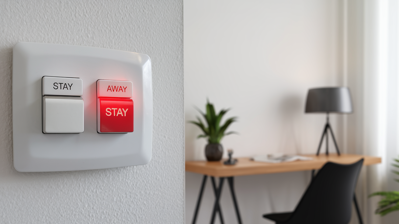 Alarm Stay vs. Alarm Away: Which Setting is Right for Your Home Security?