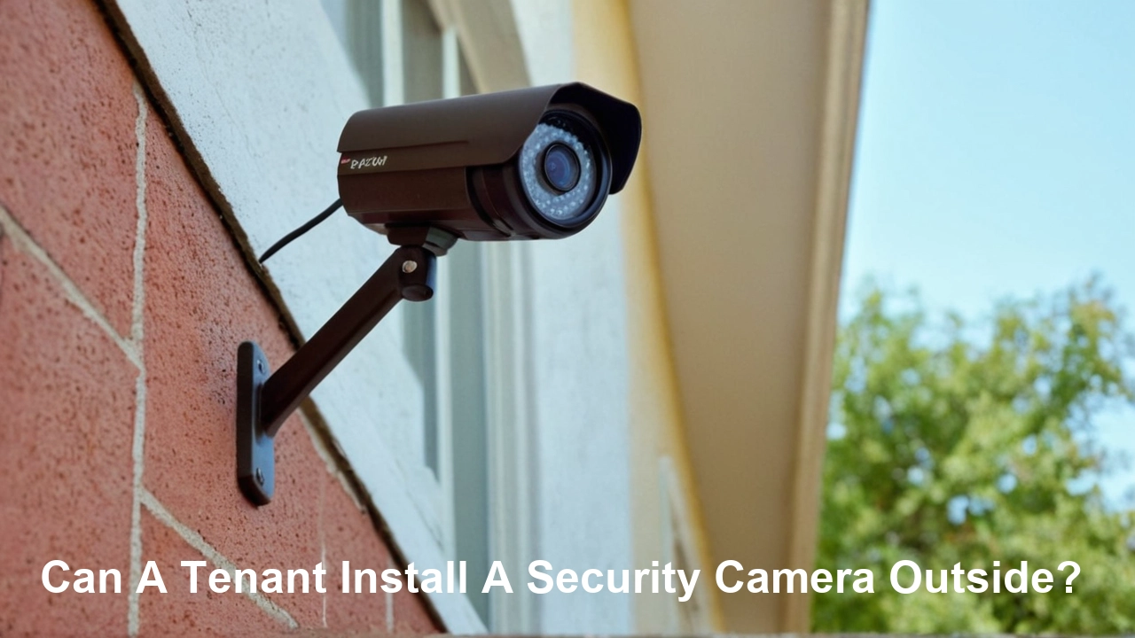 Can A Tenant Install A Security Camera Outside