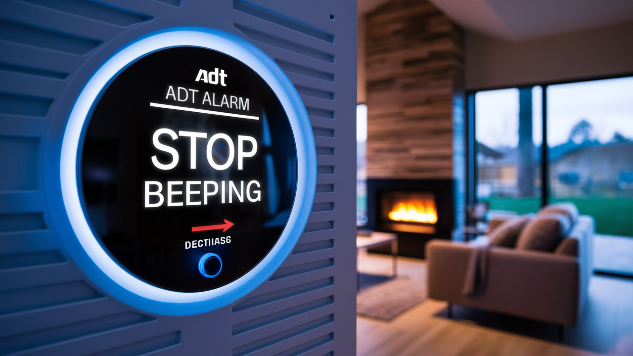 How Do I Make My Adt Alarm Stop Beeping?