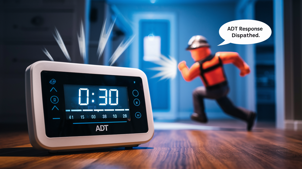 How Long Does Alarm Go Off Before Adt Calls ?