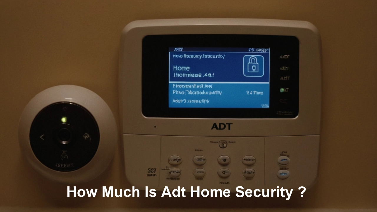 How Much Is Adt Home Security