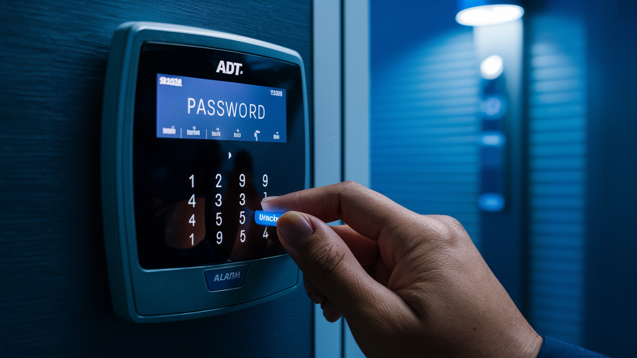 How To Change The Password On Adt Alarm ?