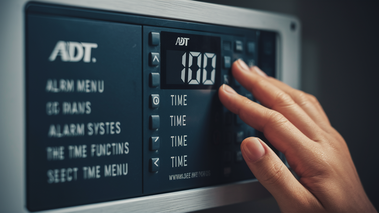 How To Change Time On Adt Alarm ?