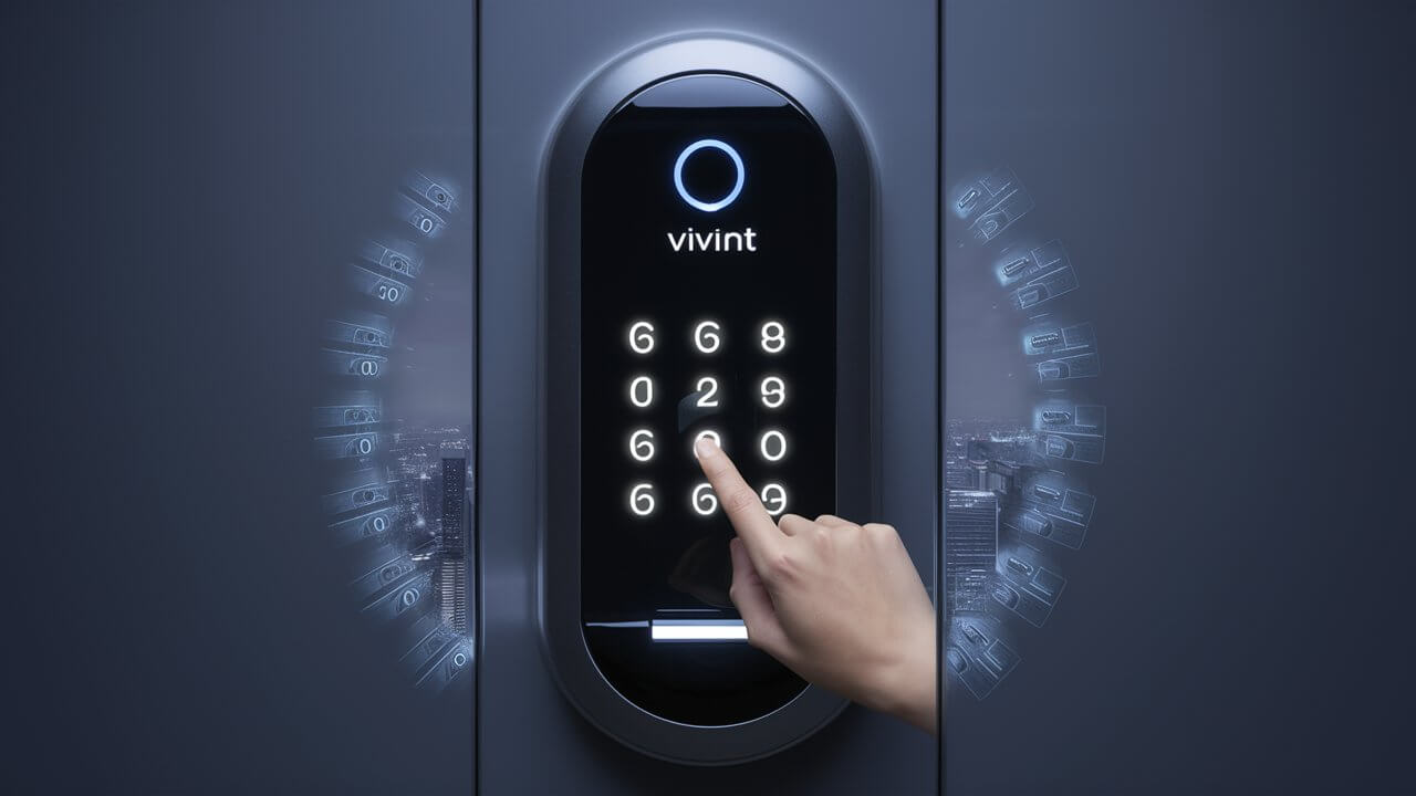 How To Change Vivint Door Lock Code?