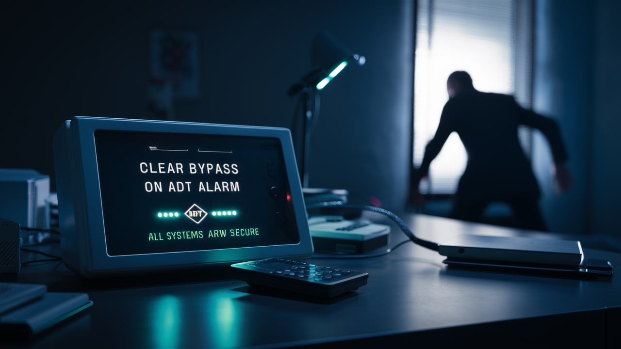 How To Clear Bypass On Adt Alarm ?