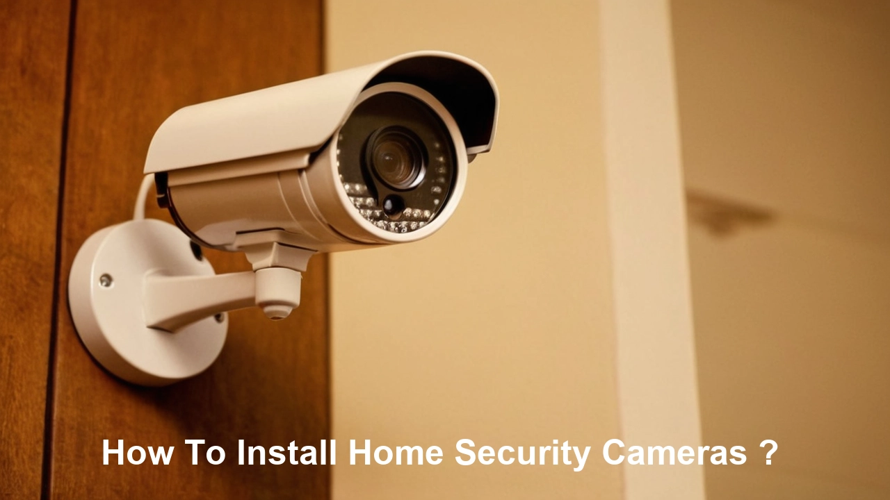 How To Install Home Security Cameras ?