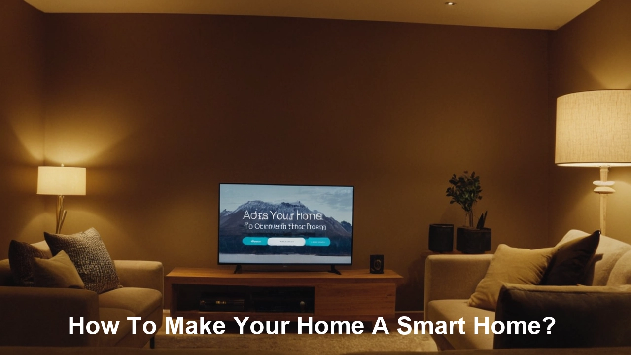 How To Make Your Home A Smart Home?