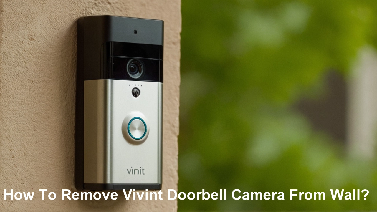 How To Remove Vivint Doorbell Camera From Wall?