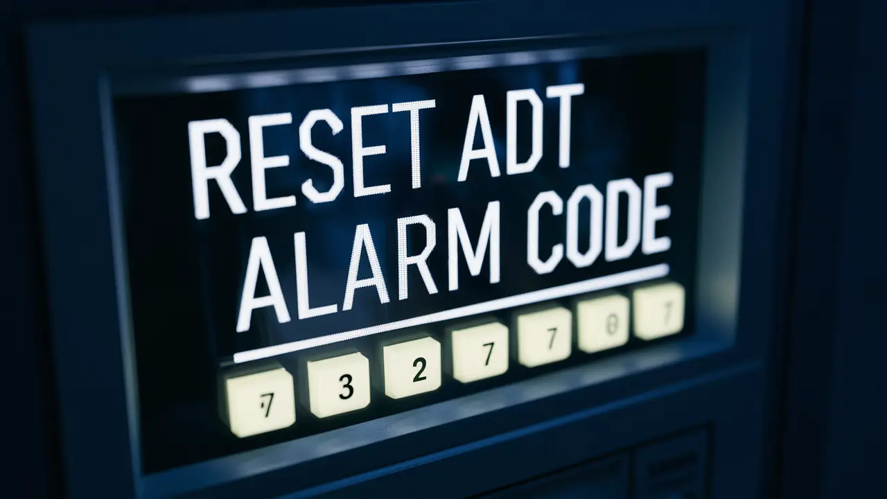 How To Reset Adt Alarm Code ?