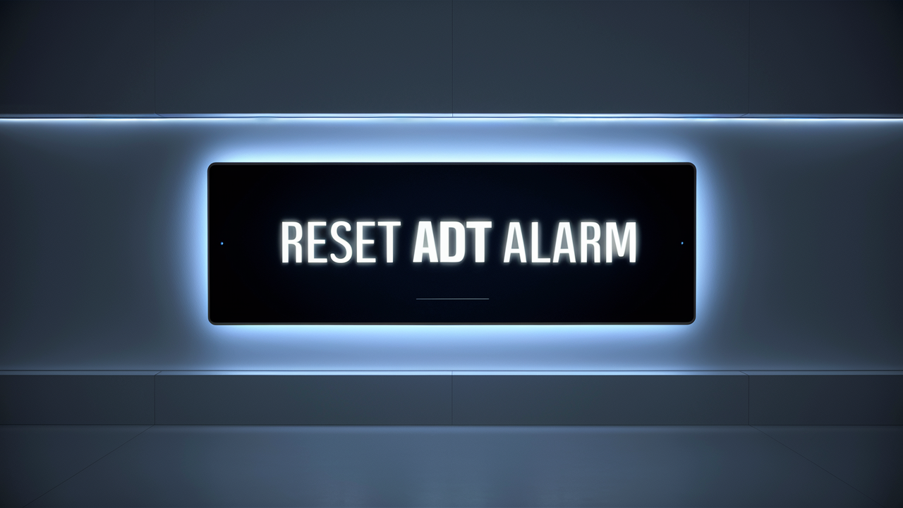 How To Reset Adt Alarm?