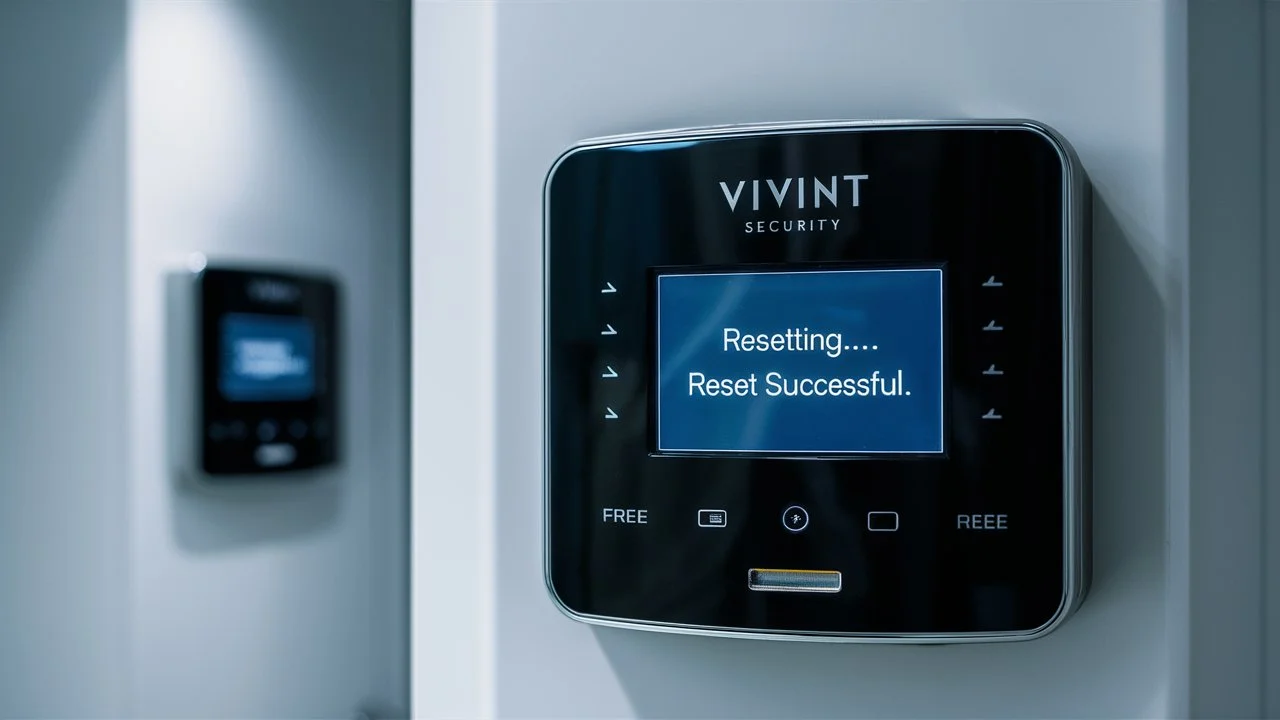 How To Reset Vivint Panel Without Code?