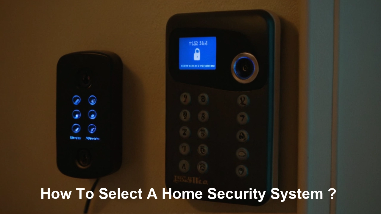 How To Select A Home Security System ?