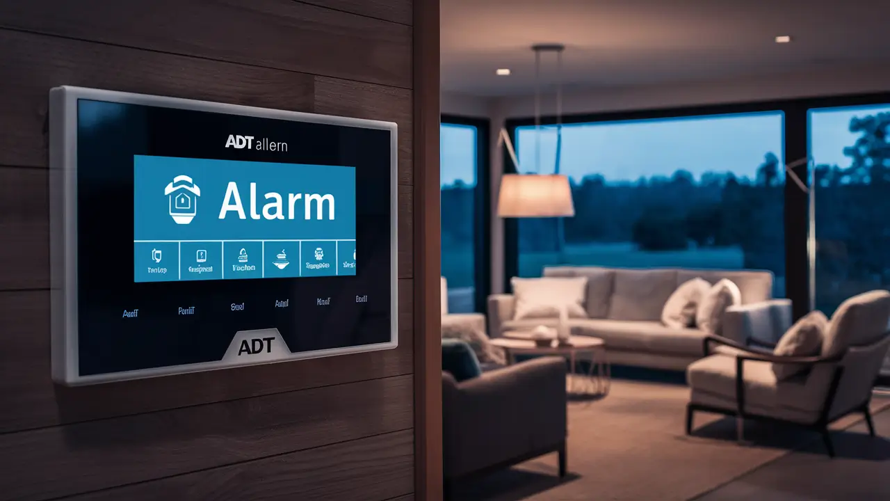 How To Set Adt Alarm When In House ?