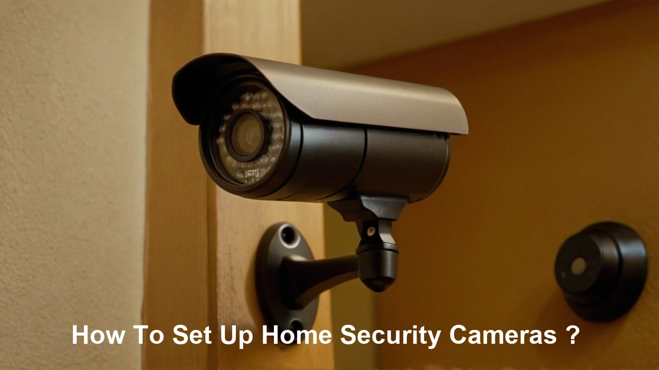 How To Set Up Home Security Cameras ?