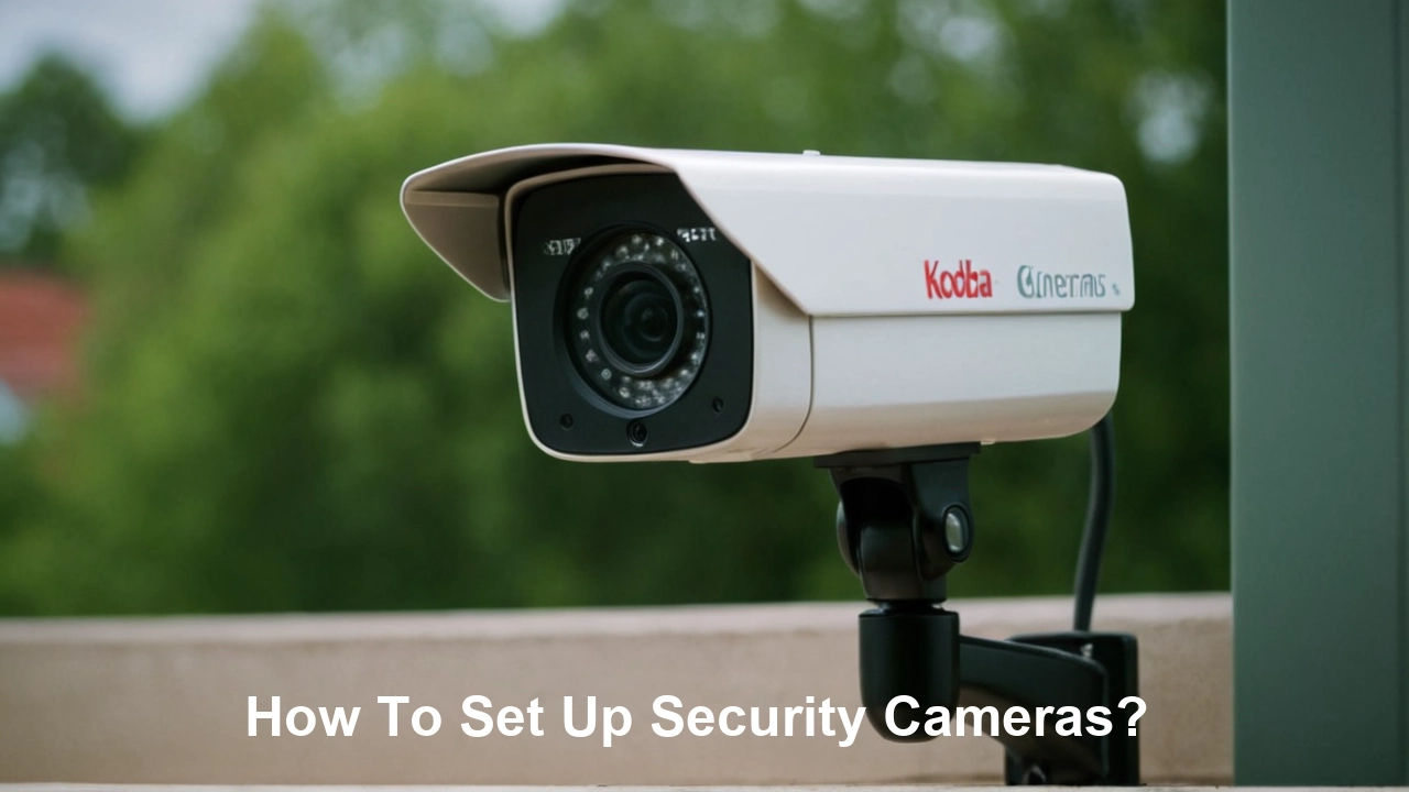 How To Set Up Security Cameras