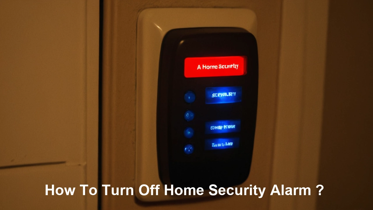 How To Turn Off Home Security Alarm ?