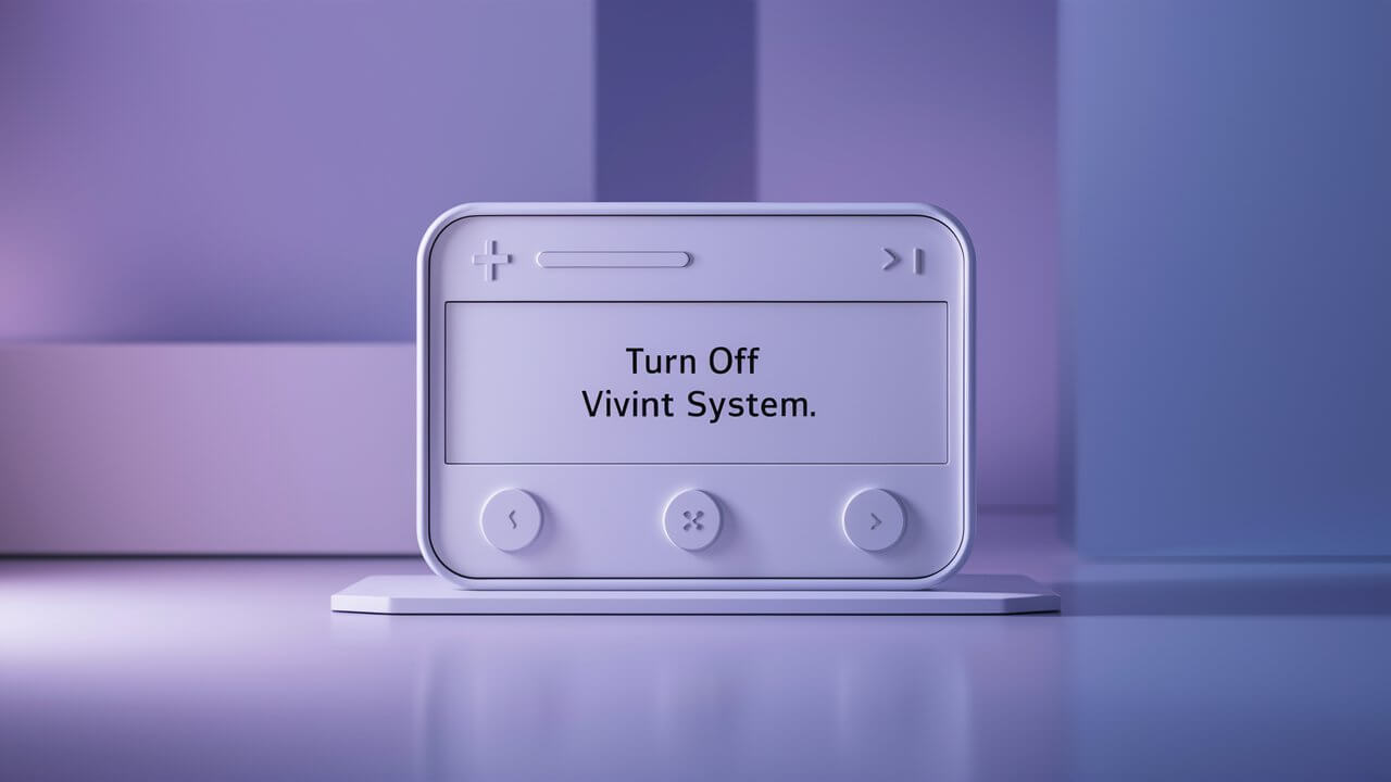 How To Turn Off Vivint System?