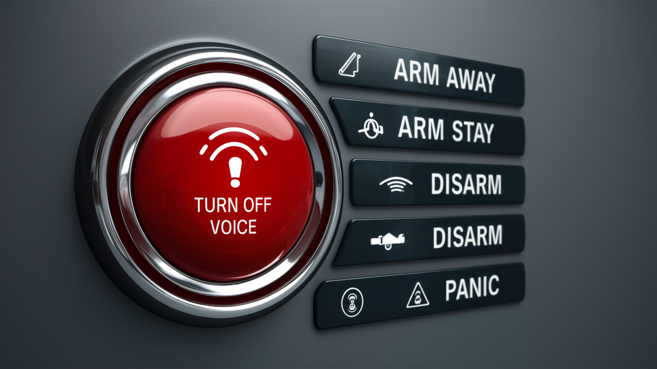 How To Turn Off Voice On Adt Alarm System ?