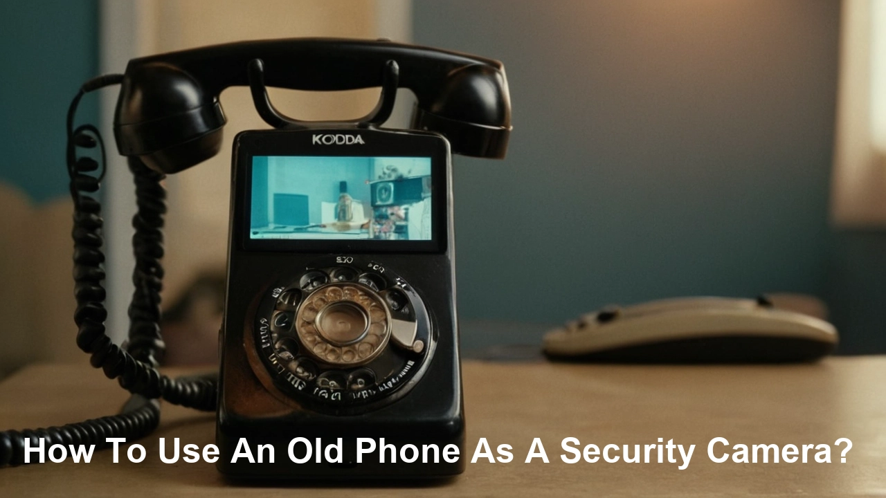 How To Use An Old Phone As A Security Camera?