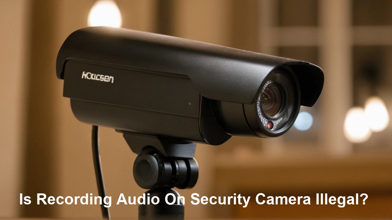 Is Recording Audio On Security Camera Illegal