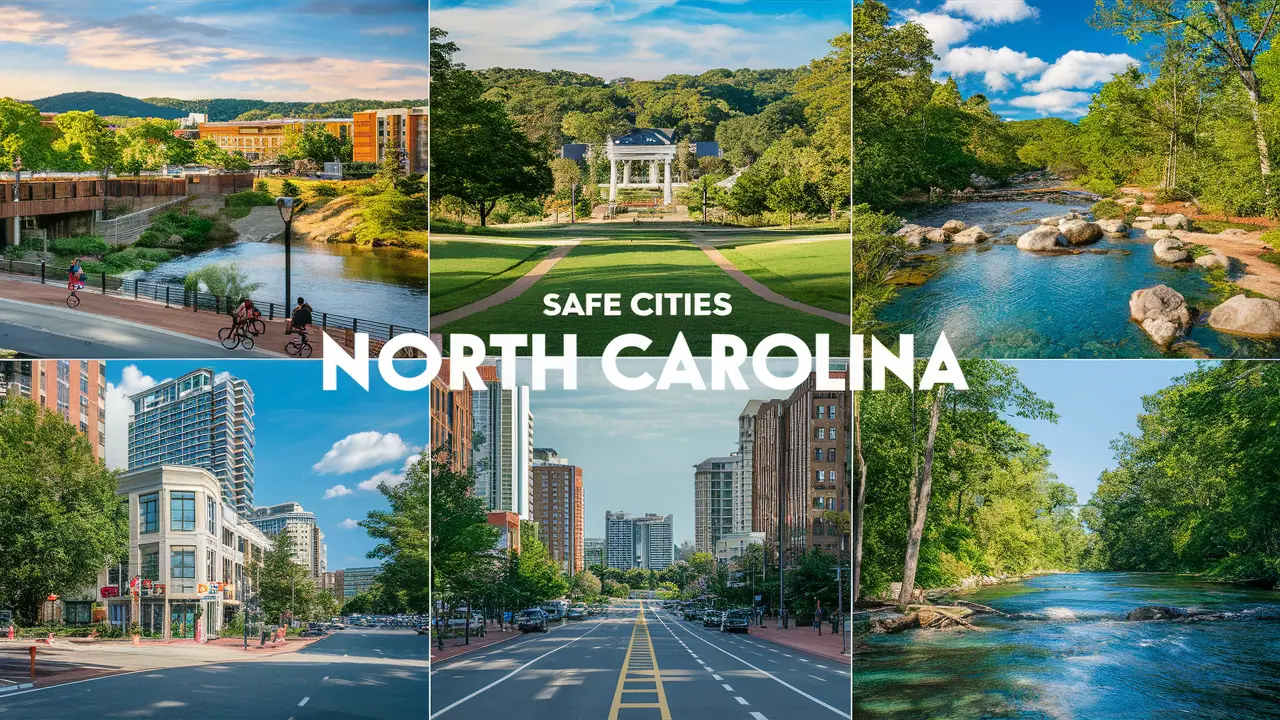 Safe Cities in North Carolina: Top Recommendations for Secure Living