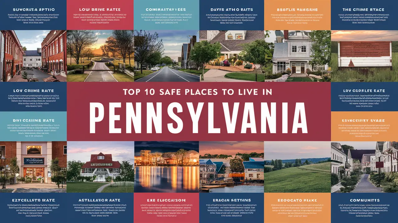 Top 10 Safe Places to Live in Pennsylvania