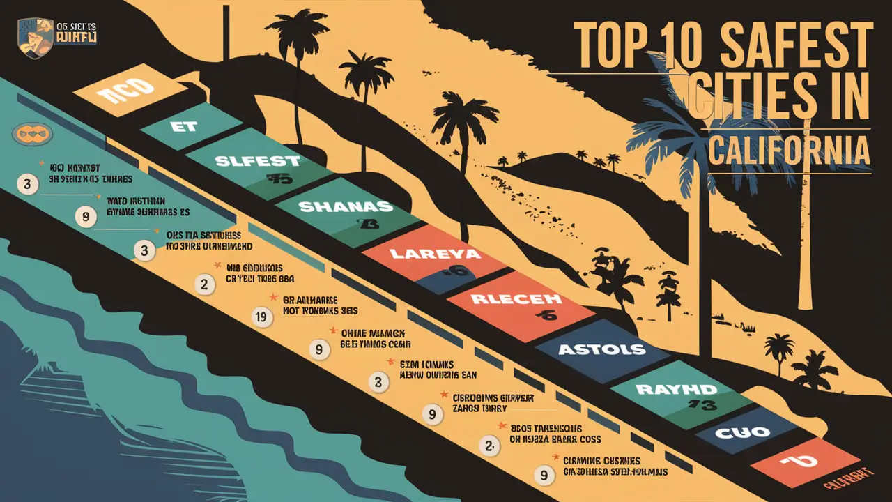 Top 10 Safest Cities in California