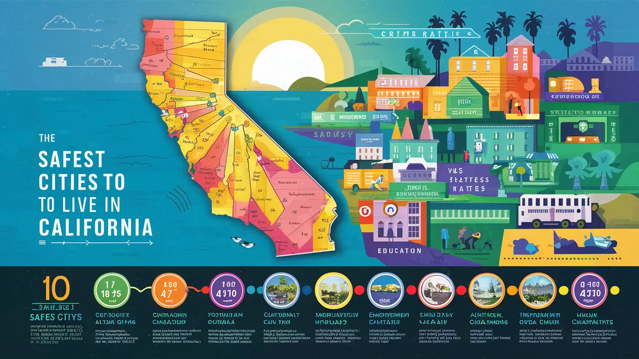 The Safest Cities to Live in California: Your Guide for 2024