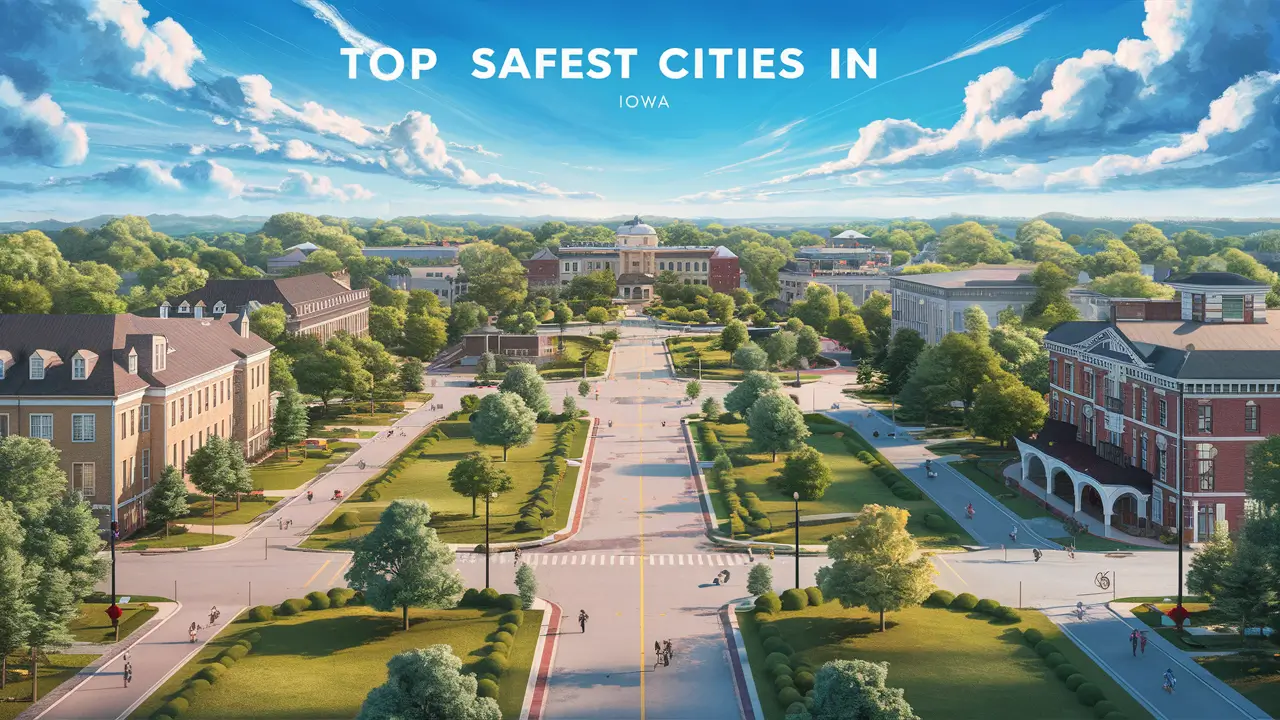 Exploring the Safest Cities in Iowa for Peaceful Living