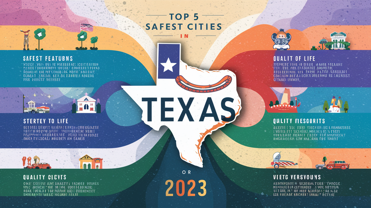 Exploring the Safest Cities in Texas for 2023