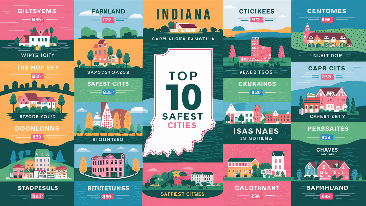 Indiana's Safest Cities: Where to Find Security