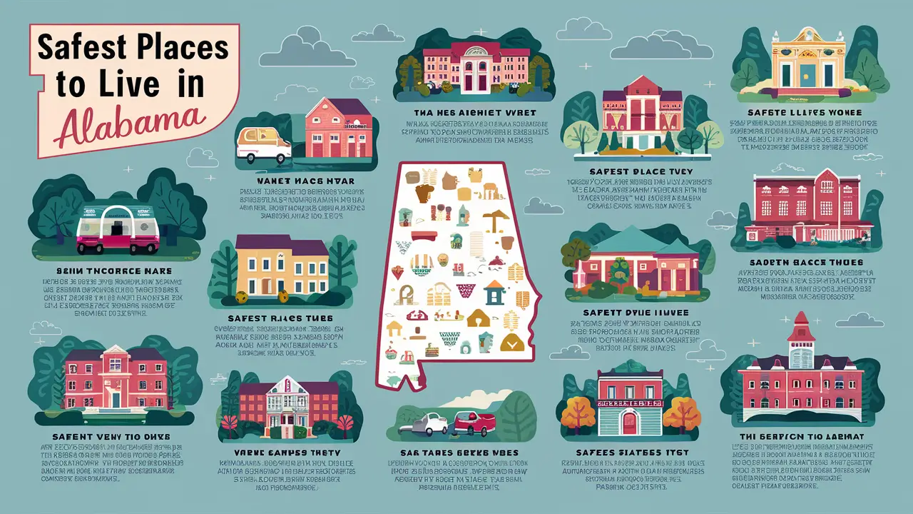 The Safest Places to Live in Alabama: Top Picks