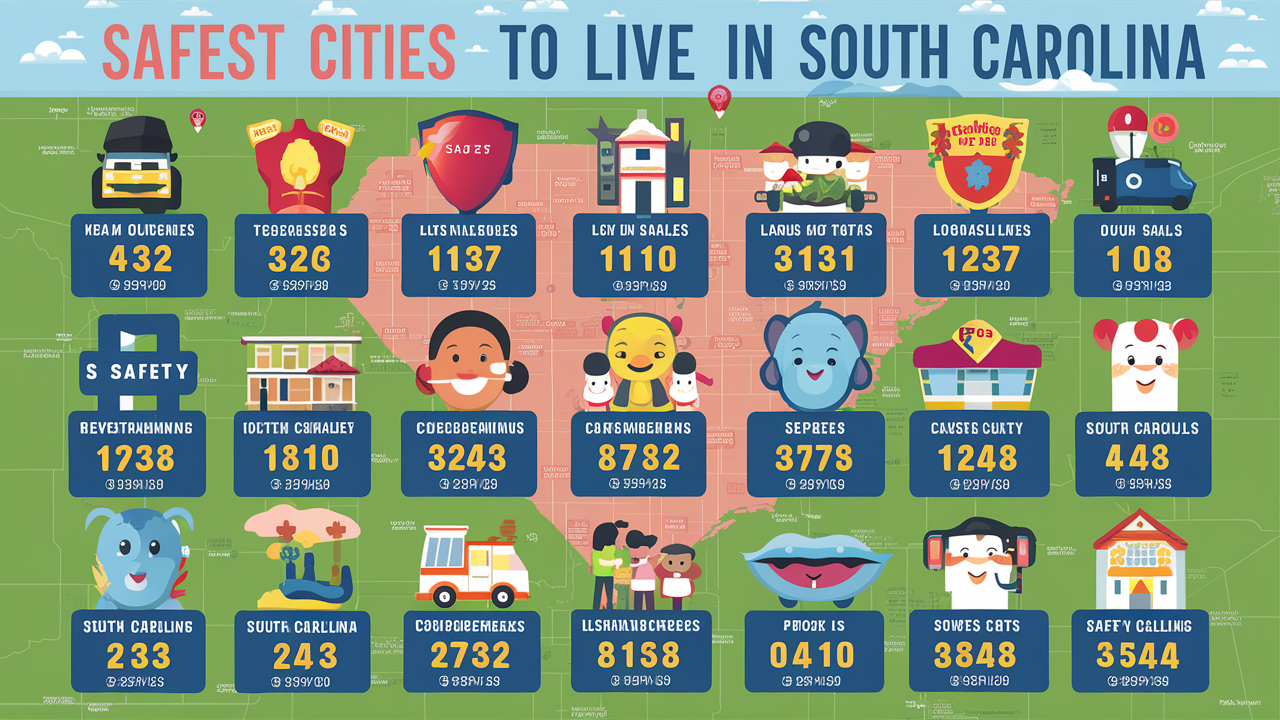 Safest Places to Live in South Carolina: Our Picks