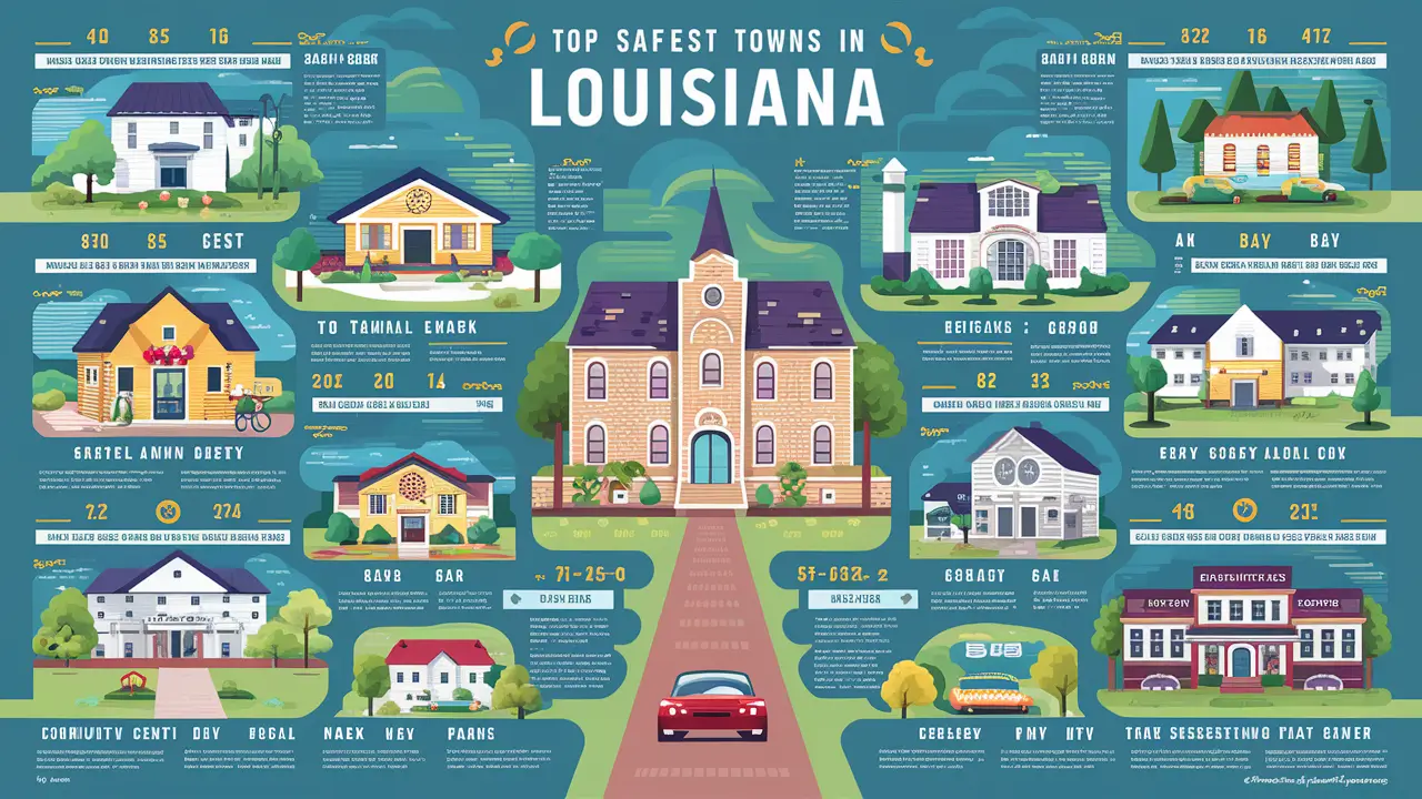 Top Safest Towns in Louisiana: Where Safety Comes First