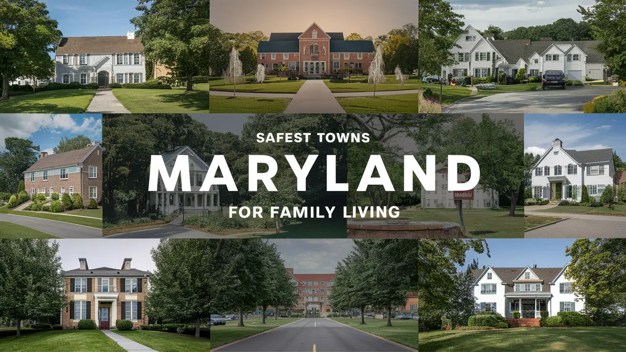 The Safest Towns in Maryland for Family Living