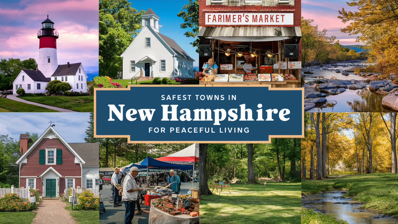 The Safest Towns in New Hampshire for Peaceful Living