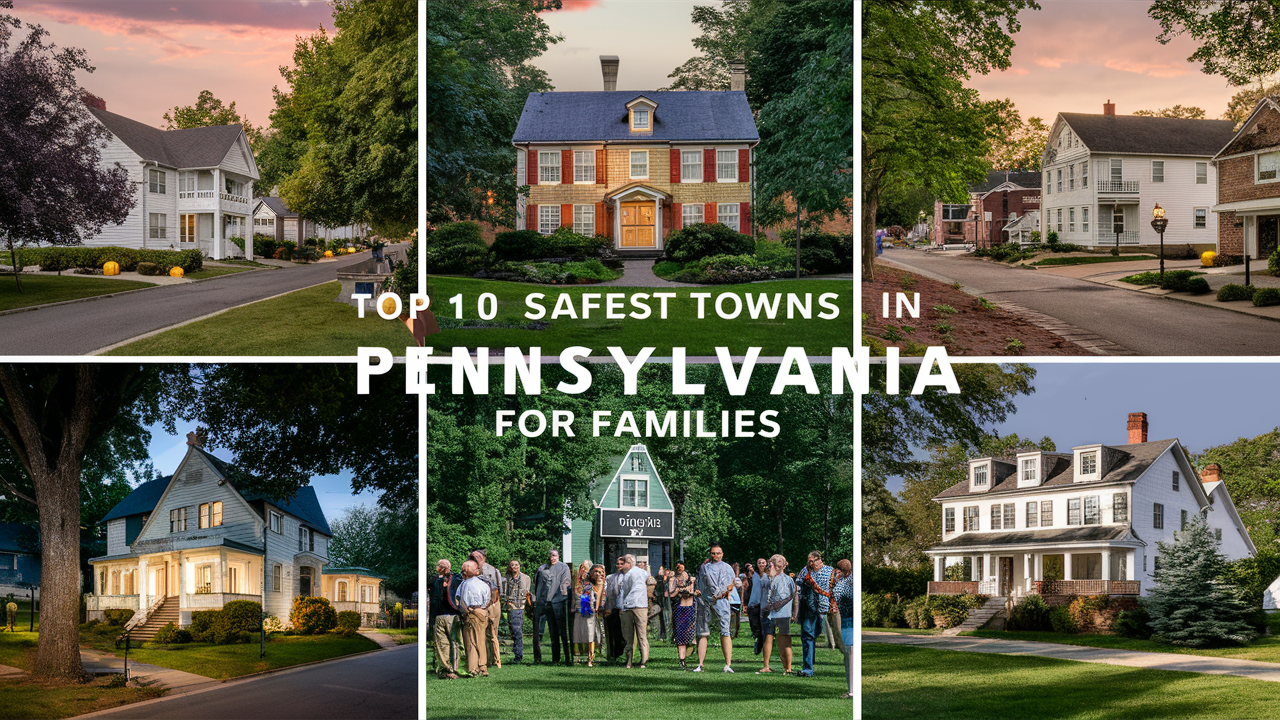 Top 10 Safest Towns in Pennsylvania for Families