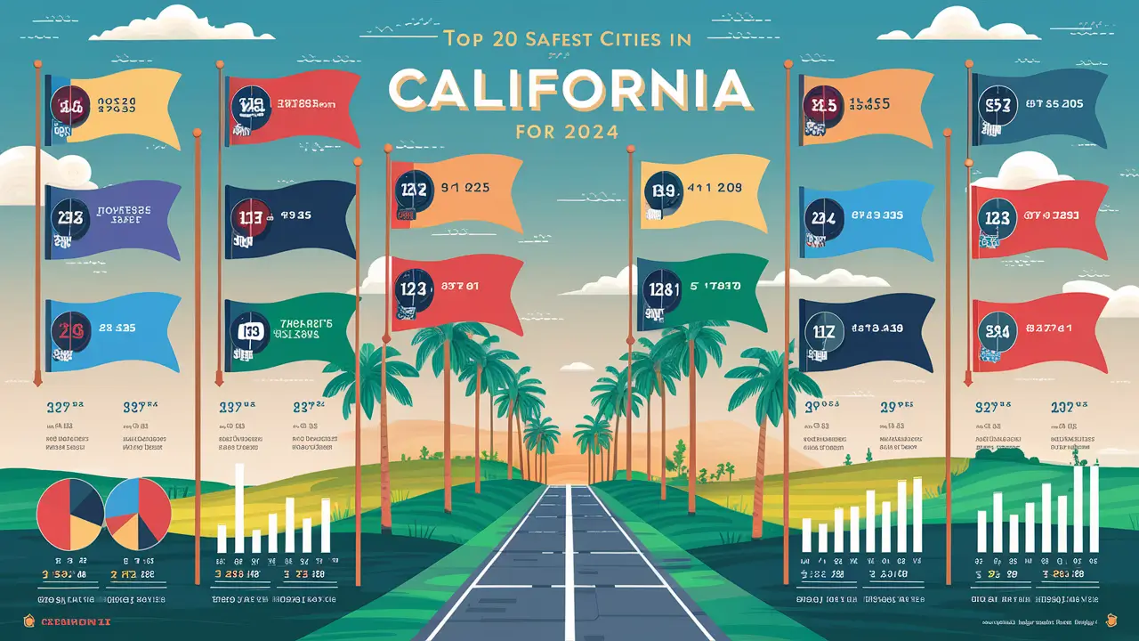 Top 20 Safest Cities in California for 2024