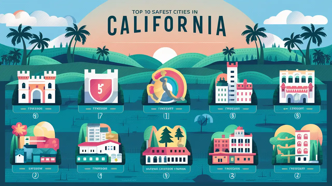 What are the Top 10 Safest Cities in California?