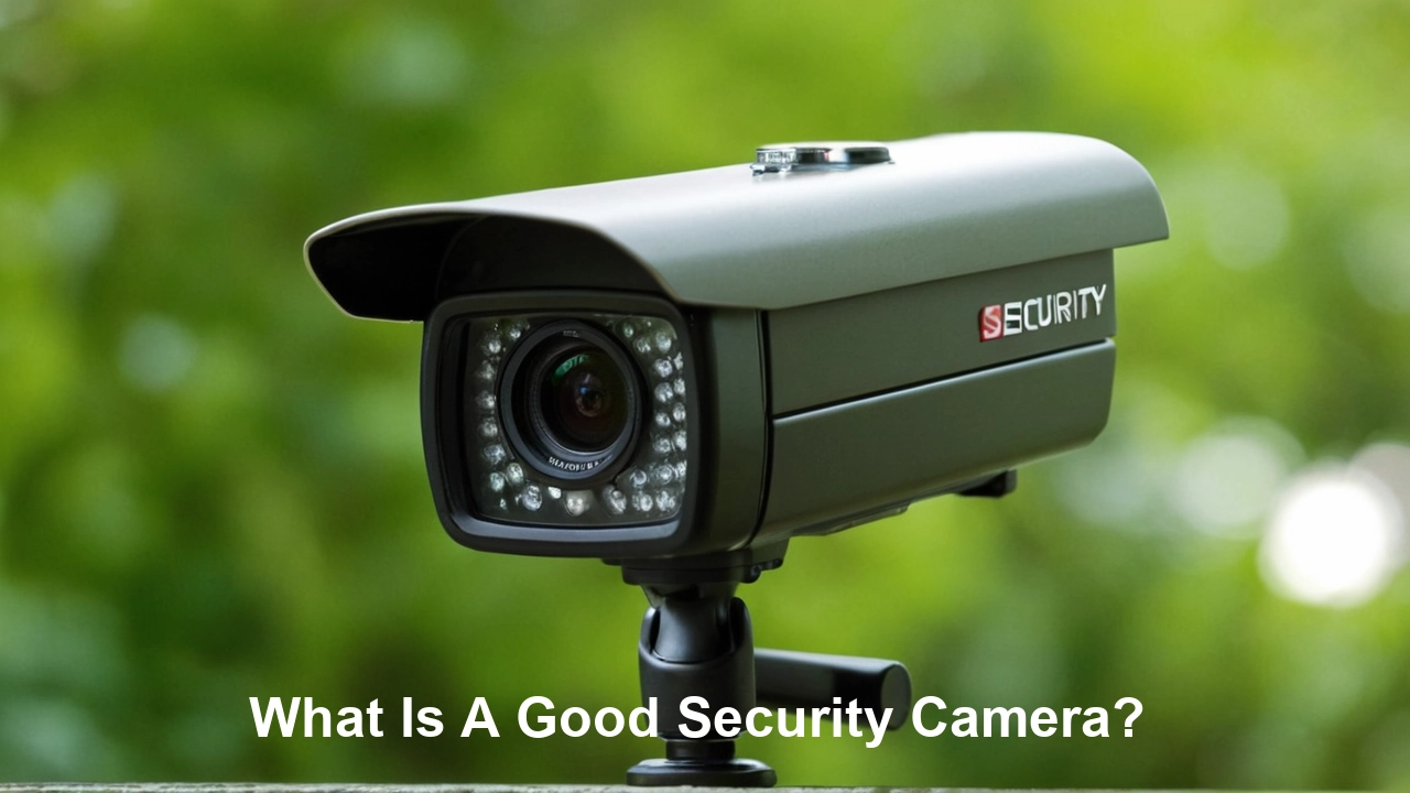 What Is A Good Security Camera?