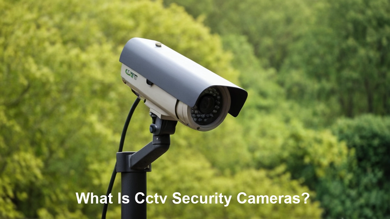 What Is Cctv Security Cameras?