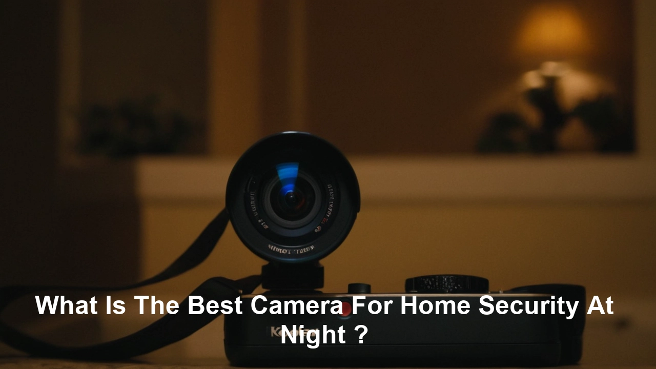 What Is The Best Camera For Home Security At Night ?