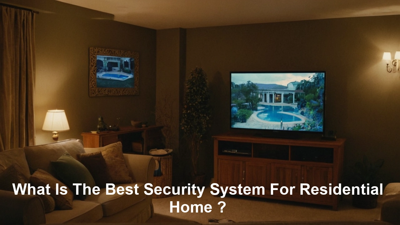 What Is The Best Security System For Residential Home ?