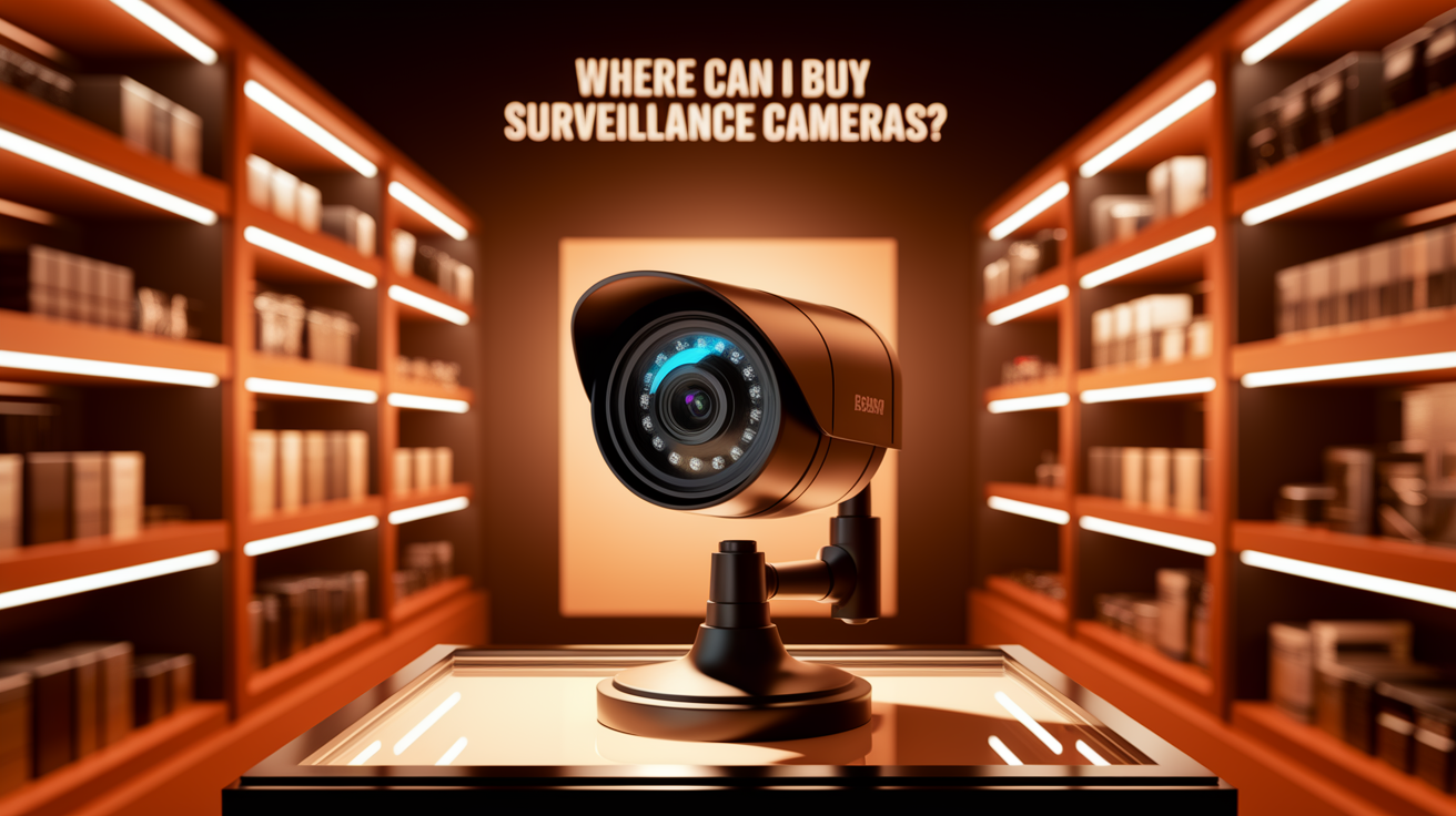 Where Can I Buy Surveillance Cameras?
