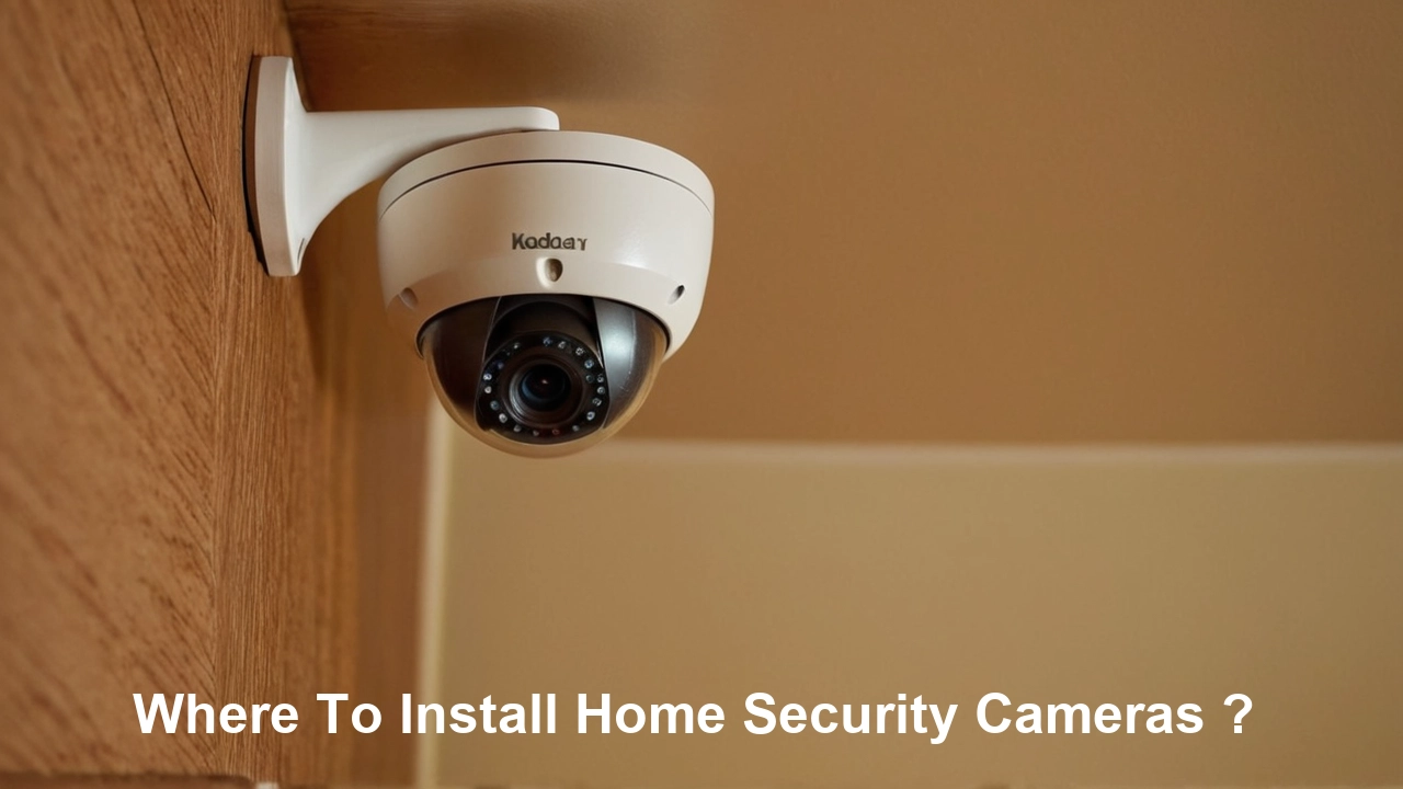 Where To Install Home Security Cameras ?