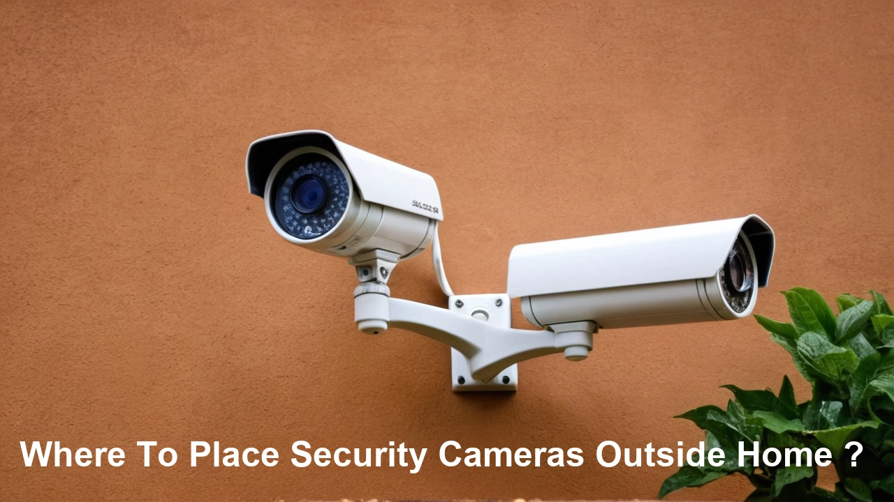 Where To Place Security Cameras Outside Home ?