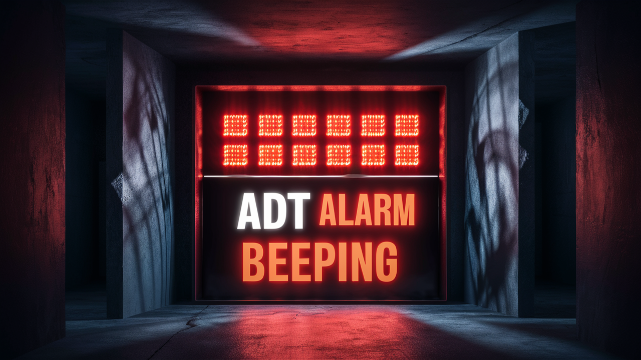 Why Is My Adt Alarm Beeping?